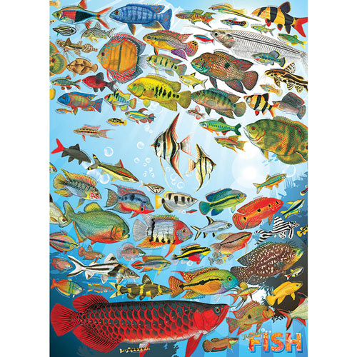 Tropical Fish 1000 Piece Jigsaw Puzzle