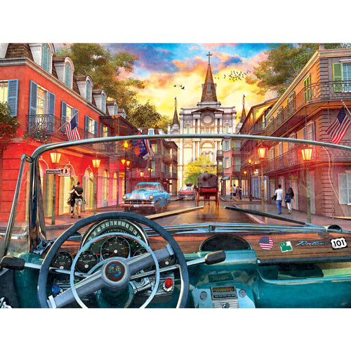 Window on New Orleans 500 Piece Jigsaw Puzzle