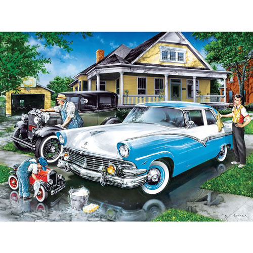 Family Hour - Three Generations 400 Piece Jigsaw Puzzle