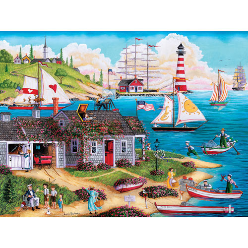 Painter's Point 300 Large Piece Jigsaw Puzzle