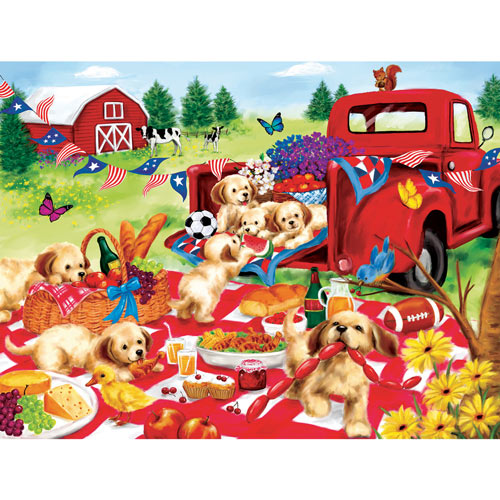 Tailgating 300 Large Piece Jigsaw Puzzle