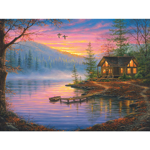 Morning Mist 300 Large Piece Jigsaw Puzzle