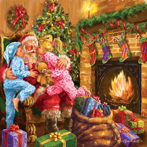 Everyone Loves Santa 1000 Piece Jigsaw Puzzle