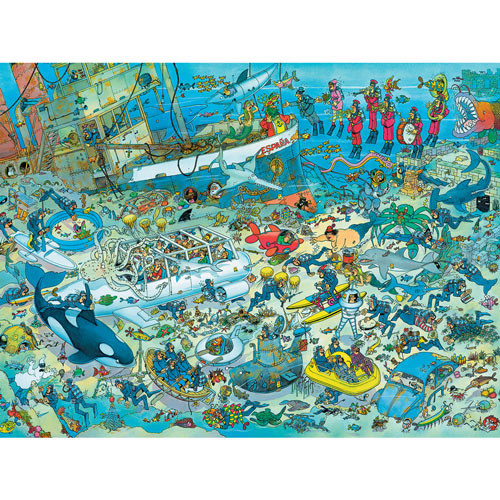 Undersea Fun 1500 Piece Jigsaw Puzzle