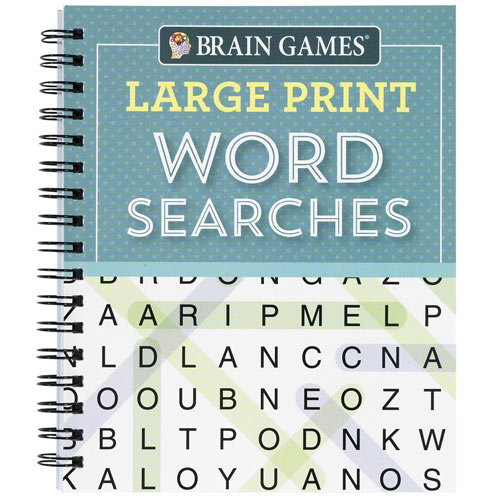 Large Print Puzzle Book: Word Searches