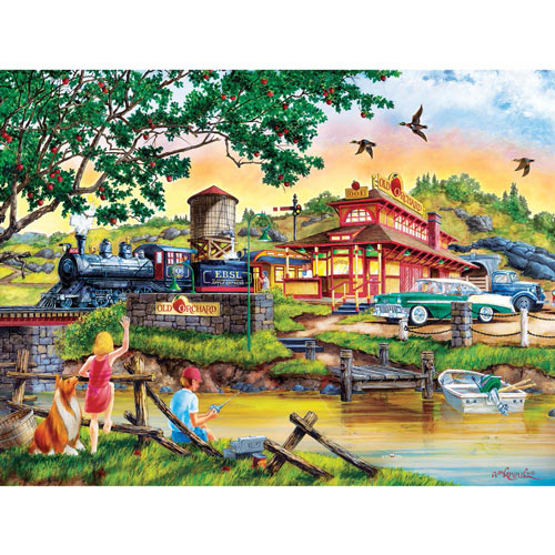Apple Express 300 Large Piece Jigsaw Puzzle