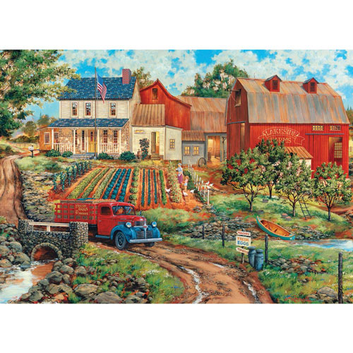 Grandma's Garden 1000 Piece Jigsaw Puzzle