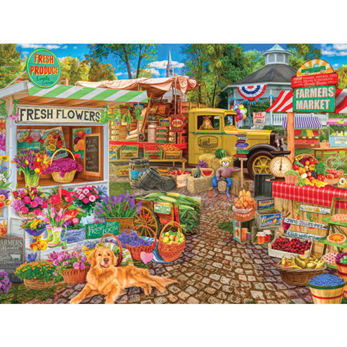 Sale on the Square 300 Large Piece Jigsaw Puzzle