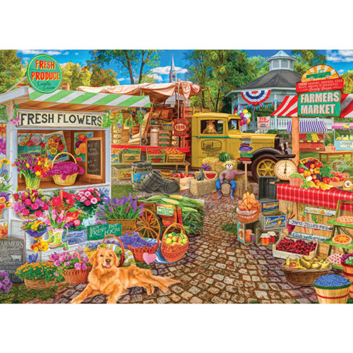 Sale on the Square 1000 Piece Jigsaw Puzzle