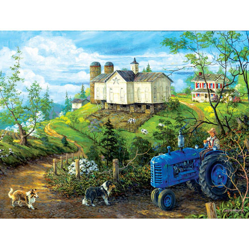 Green Pasture 300 Large Piece Jigsaw Puzzle