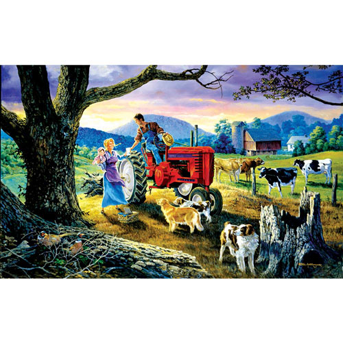 Tie a Yellow Ribbon 300 Large Piece Jigsaw Puzzle