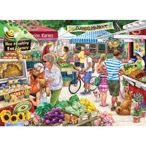 Farmer's Market 1000 Piece Jigsaw Puzzle