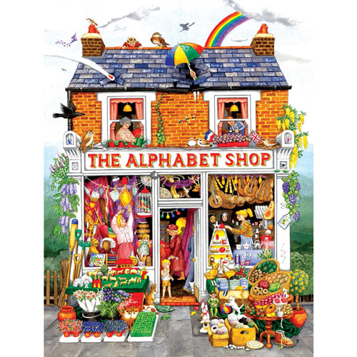 The Alphabet Shop 500 Piece Jigsaw Puzzle
