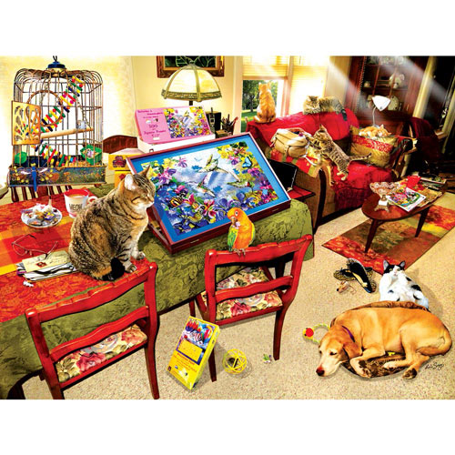 The Missing Piece 300 Large Piece Jigsaw Puzzle