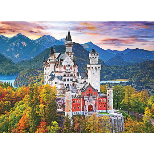 Neuschwanstein Castle 1000 Piece Jigsaw Puzzle
