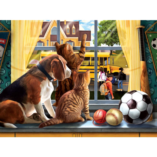 Off to School 300 Large Piece Jigsaw Puzzle