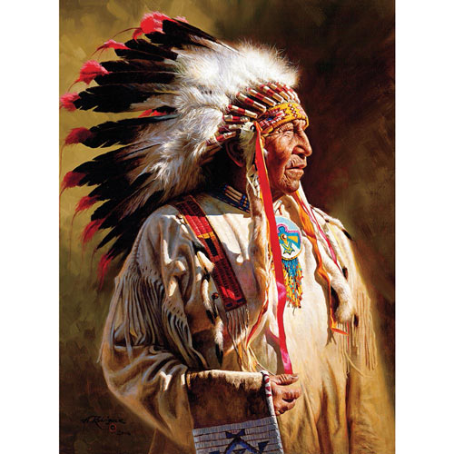 Profile of a Chief 1000 Piece Jigsaw Puzzle