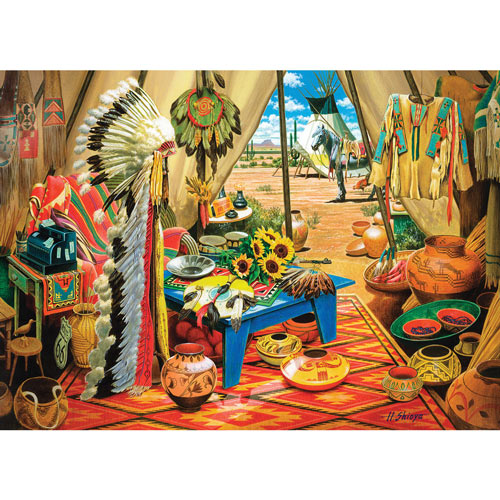 Trading Post 1000 Piece Jigsaw Puzzle