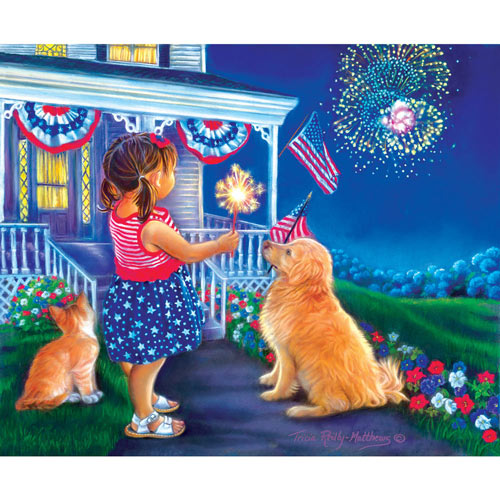Fourth Friends 300 Large Piece Jigsaw Puzzle