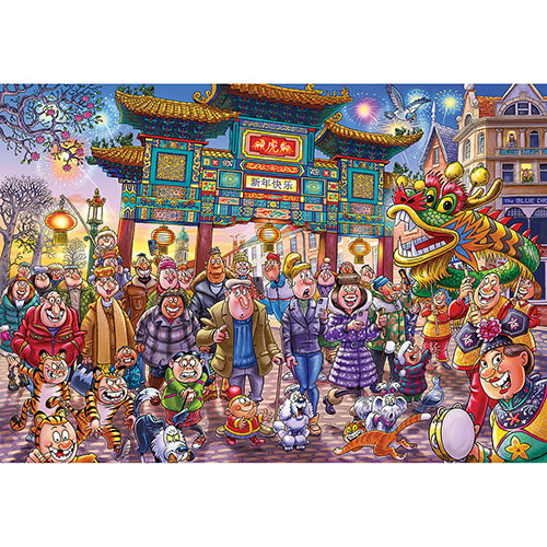 Chinese New Year 1000 Piece Jigsaw Puzzles