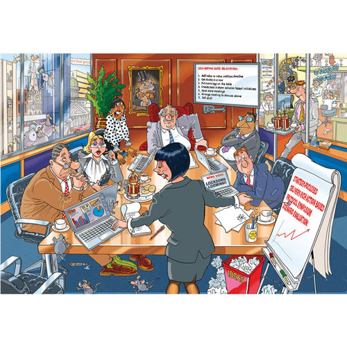 Business As Usual 1000 Piece Jigsaw Puzzle
