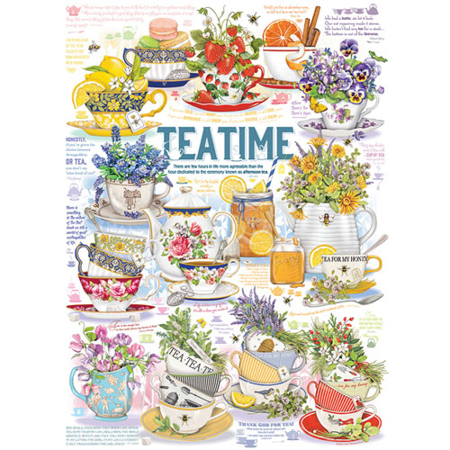 Tea Time 1000 Piece Jigsaw Puzzle