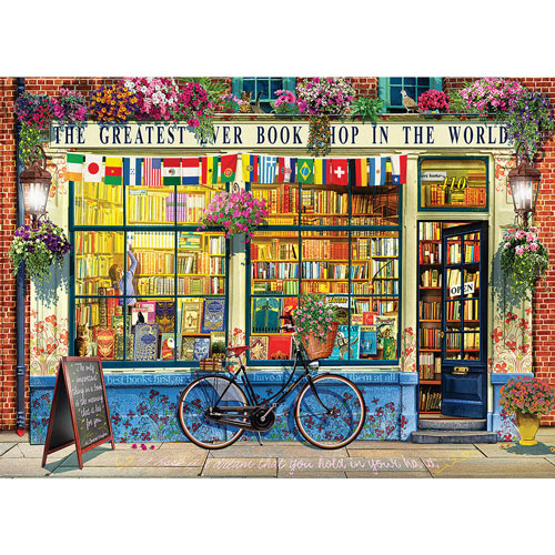 The Greatest Bookstore in the World 1000 Piece Jigsaw Puzzle