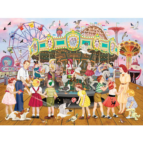 Carousel Party 1000 Piece Jigsaw Puzzle