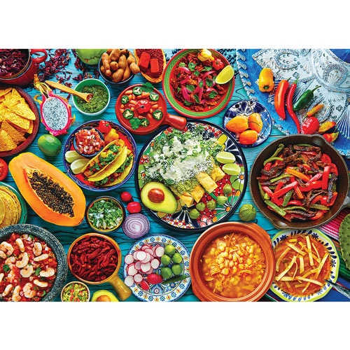 Mexican Table 1000 Piece Jigsaw Puzzle