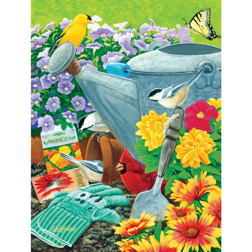 Welcome to the Garden Party 500 Piece Jigsaw Puzzle