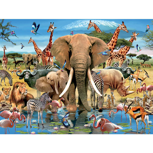 Africana 1500 Piece Jigsaw Puzzle