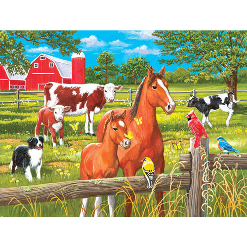 Spring Pasture 300 Large Piece Jigsaw Puzzle