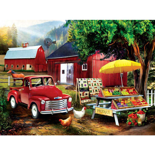 Country Produce 300 Large Piece Jigsaw Puzzle