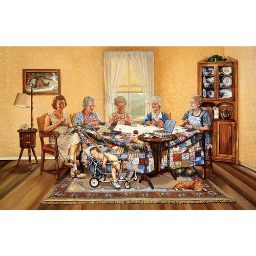The Gossip Party 1000 Piece Jigsaw Puzzle