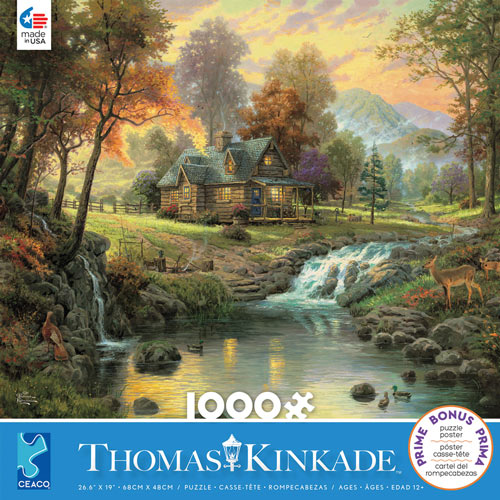 Cabin In The Woods 1000  Piece Jigsaw Puzzle