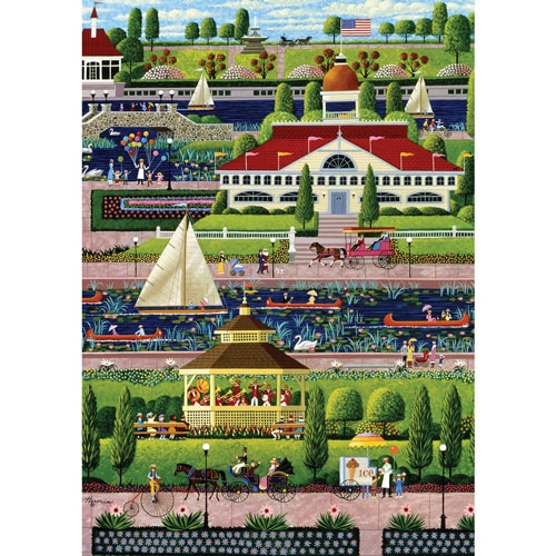 Sunday in the Park 300 Large Piece Jigsaw Puzzle