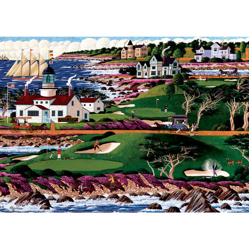 Pacific Grove Golf Course 300 Large Piece Jigsaw Puzzle