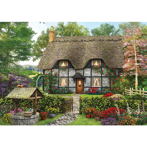 Meadow Cottage 1000 Piece Jigsaw Puzzle