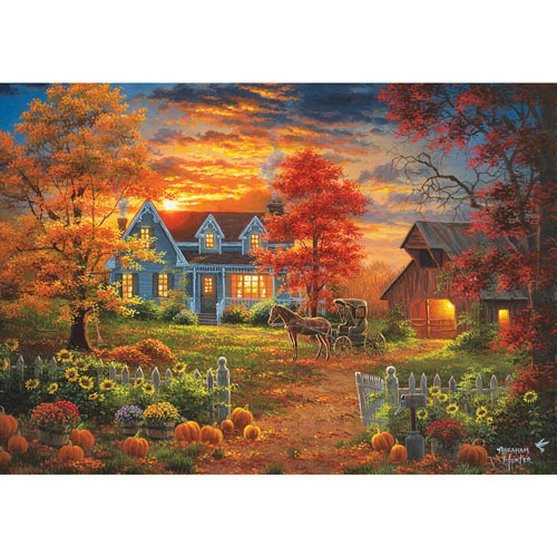 Autumn Lights 1000 Piece Jigsaw Puzzle