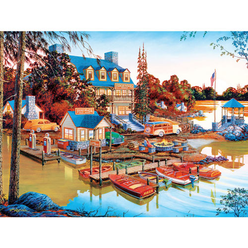 Peaceful, Easy Evening 550 Piece Jigsaw Puzzle