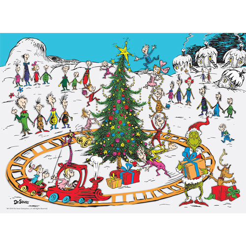 Whoville 100 Large Piece Jigsaw Puzzle