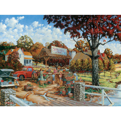 Stone Creek Farm 300 Large Piece Jigsaw Puzzle