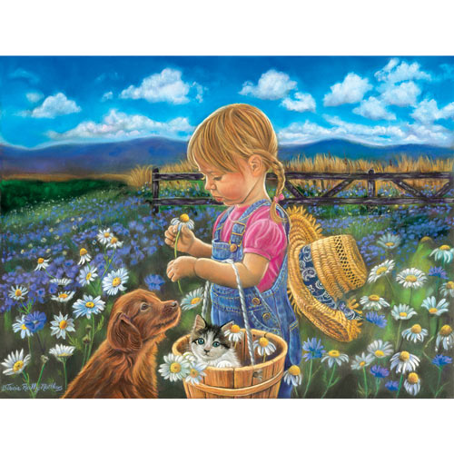 Country Girl 500 Piece Jigsaw Puzzle