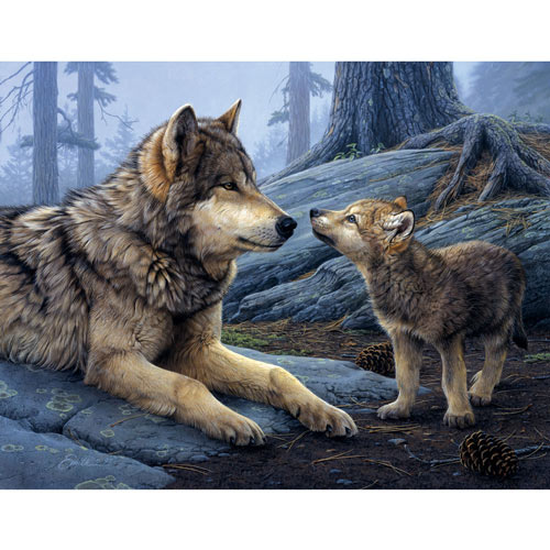 Brother Wolf 500 Piece Jigsaw Puzzle