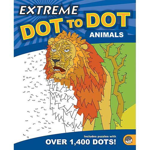 Extreme Dot-to-Dot Book - Animals 