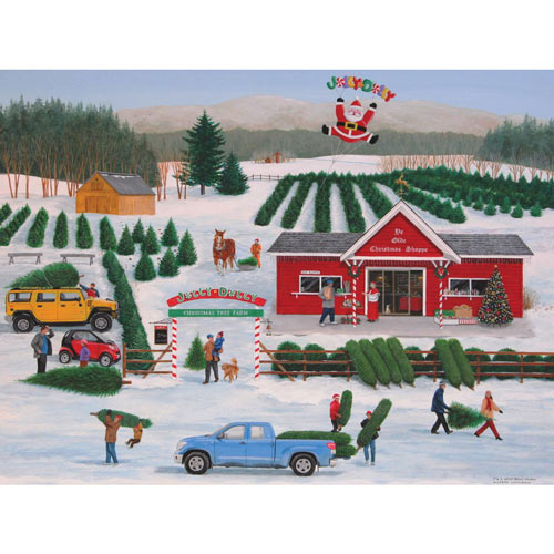 It's a Jolly Dolly Christmas 550 Piece Jigsaw Puzzle