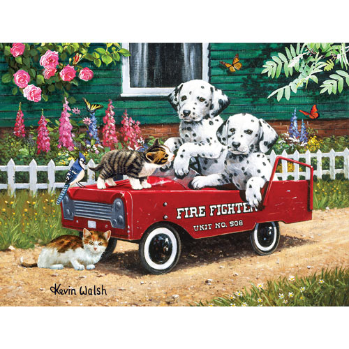 Fireman Friends 300 Large Piece Jigsaw Puzzle