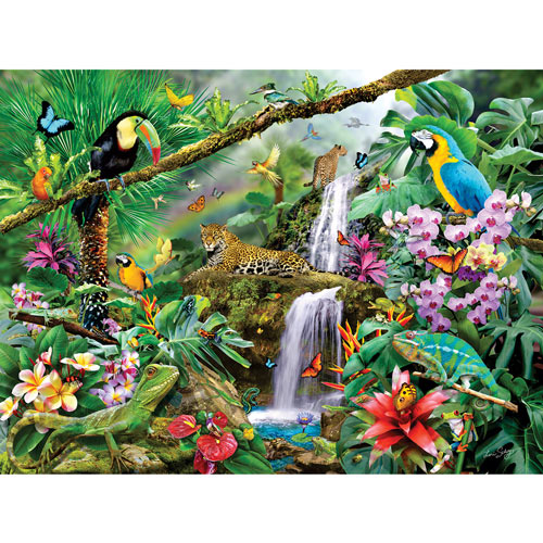 Tropical Holiday 1000 Piece Jigsaw Puzzle