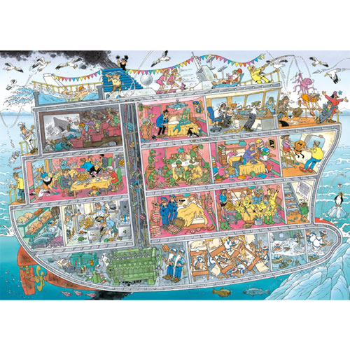 Cruise Ship 1000 Piece Jigsaw Puzzle