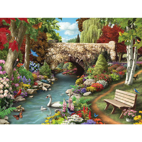 A Day in the Park 300 Large Piece Jigsaw Puzzle